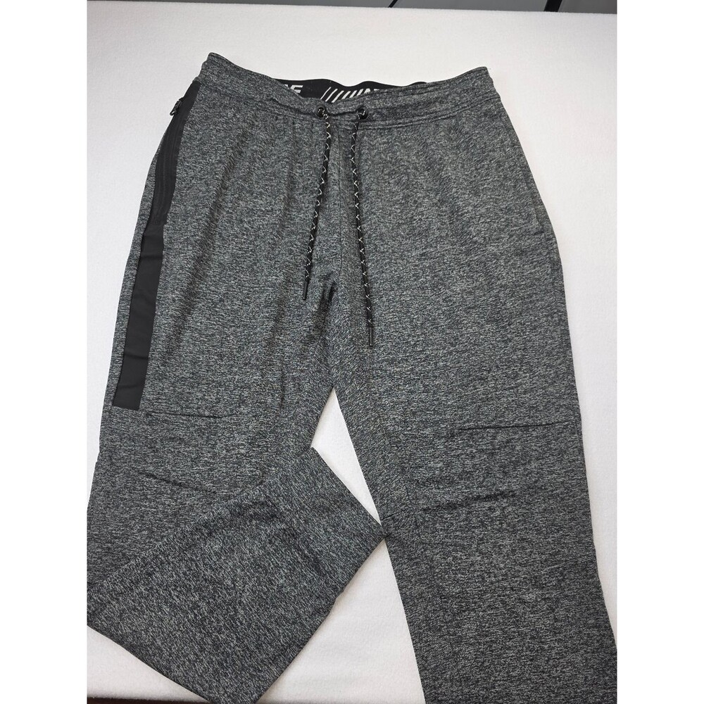 American Eagle AE Men's Gray Knit Jogger Pants Drawstring Waist Medium AK-3604
